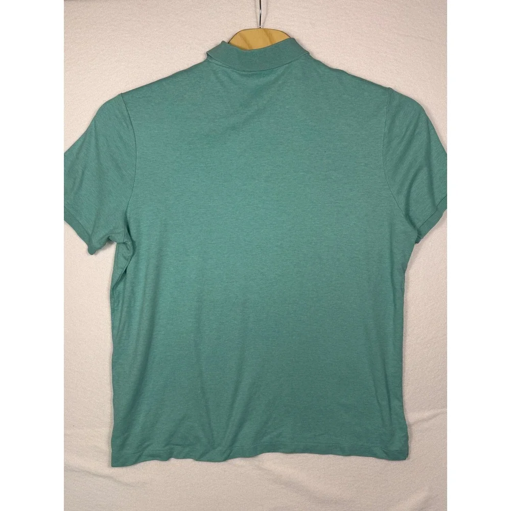 Polo Ralph Lauren Polo Shirt Mens XL Teal‎ Green Short Sleeve Classic Fit Cotton